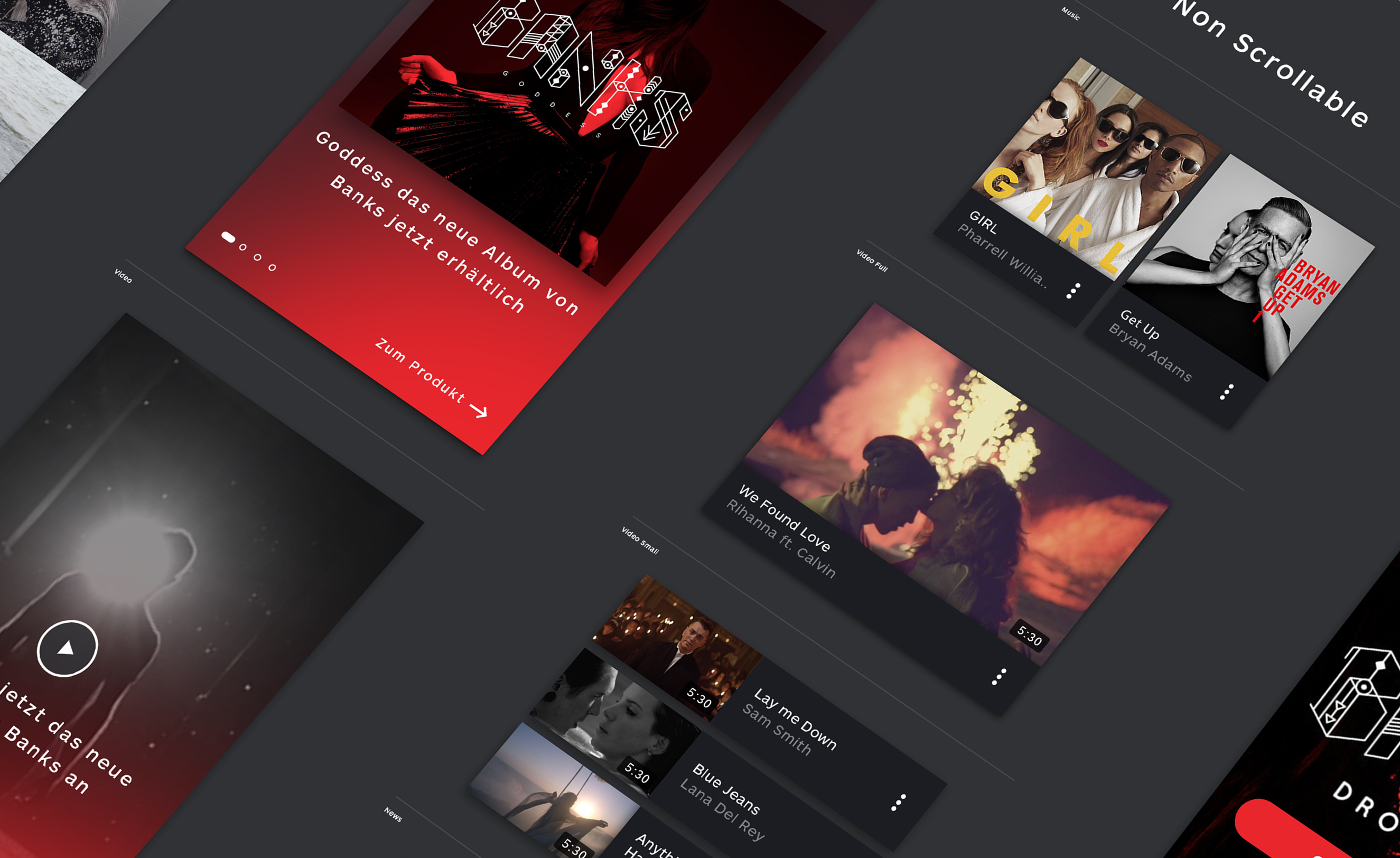 Isometric view on modules from Universal-Music Group Germany